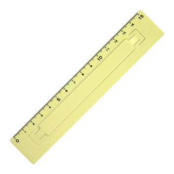 スリットルーラーP１５cm  品番：110200038 無地 アイボリー,固定も移動も自在にできる定規,ずれない定規,滑らない定規,non-slip ruler,レトロ,デザイン,シンプル,ユニーク,おしゃれ,上質,高級,丈夫,プレゼント,ギフト,贈り物,記念,祝い,ノベルティ,プロモーション,文具,文房具